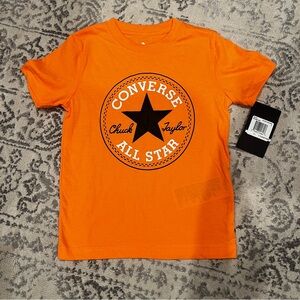 Converse All Star T-Shirt - Flash Orange 4T
